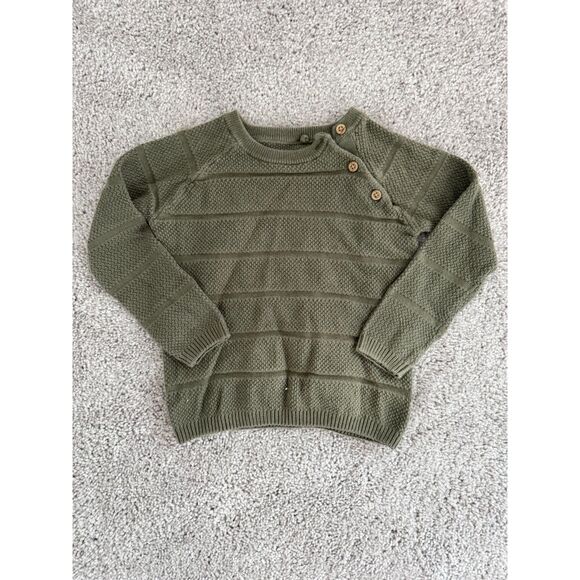 Tu Other - Tu Toddler Boys Green Sweater Size 18-24 Months